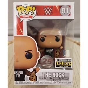 Funko Pop! Vinyl: WWE - The Rock - Entertainment Earth (Exclusive) #91